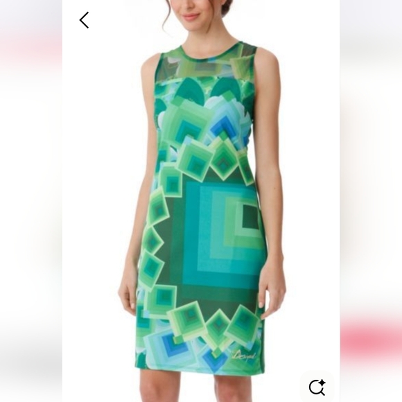 Desigual Dresses & Skirts - Desigual Multicolor Margaret Geometric  Dress